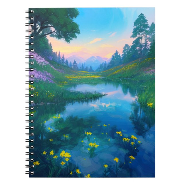 Sunlit Splendour in the Swamp Notebook (Front)