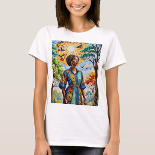Sunlit Strength T-Shirt Tee Vibrant Art