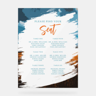 Sunlit Summer Golden Wheat Rustic Country Road Acrylic Sign