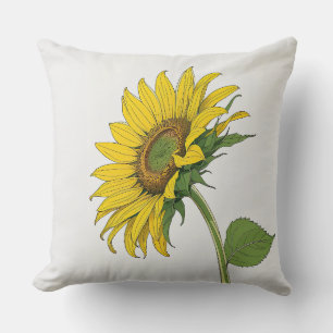 Sunlit Sunflower Cushion