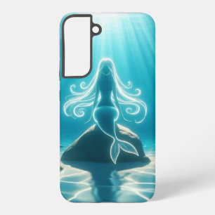 Sunlit, underwater mermaid samsung galaxy case