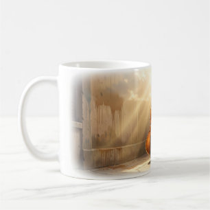 Sunlit Upright Bass in a Quiet Alley Mug