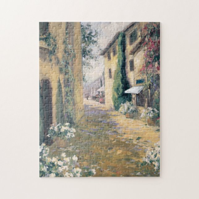 Sunlit Villa I Jigsaw Puzzle (Vertical)
