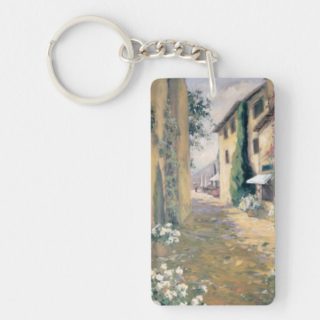 Sunlit Villa I Key Ring (Front)