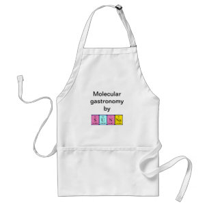 Sunna periodic table name apron