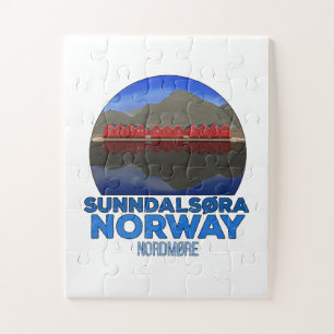 Sunndalsøra Nordmøre Norway Jigsaw Puzzle