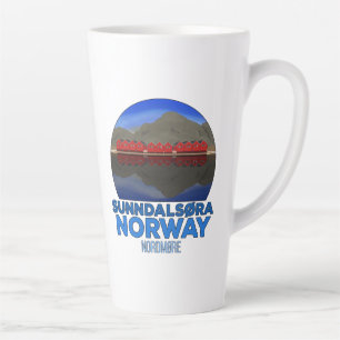 Sunndalsøra Nordmøre Norway Latte Mug