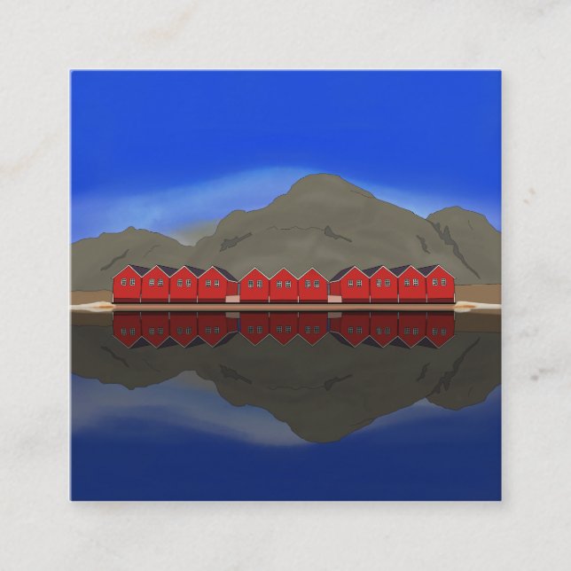 Sunndalsøra Norway Enclosure Card (Front)