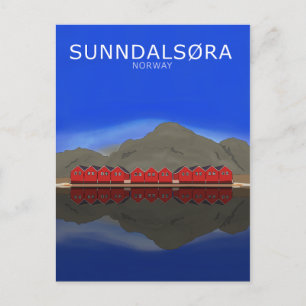 Sunndalsøra Norway Postcard