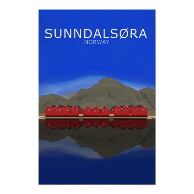 Sunndalsøra Norway Poster (Front)
