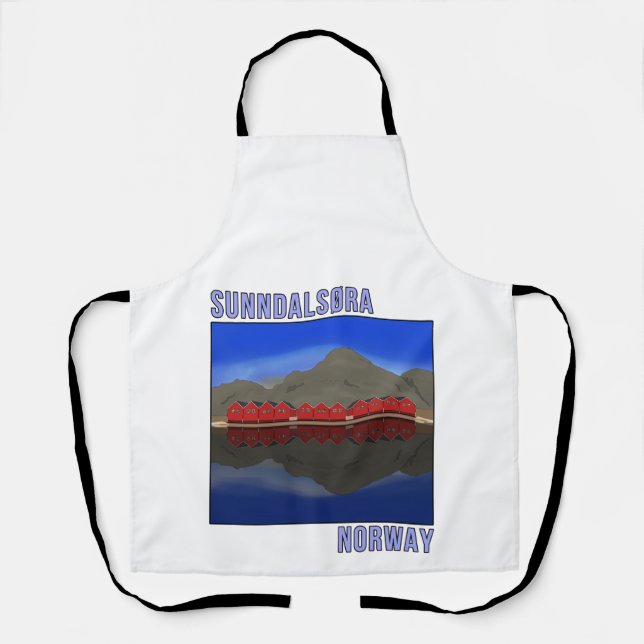 Sunndalsora Norway Scandinavian Apron (Front)