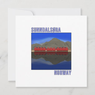Sunndalsora Norway Scandinavian Invitation