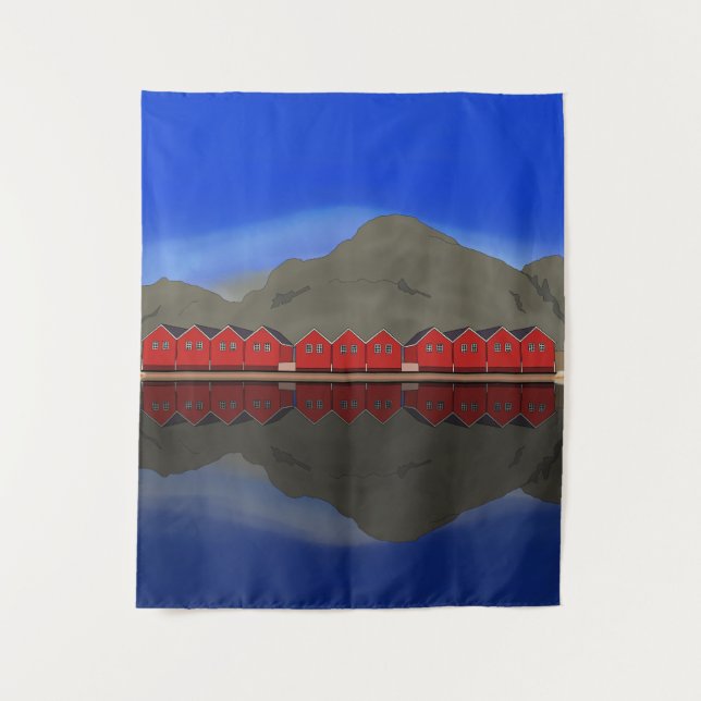 Sunndalsøra Norway Tapestry (Front)