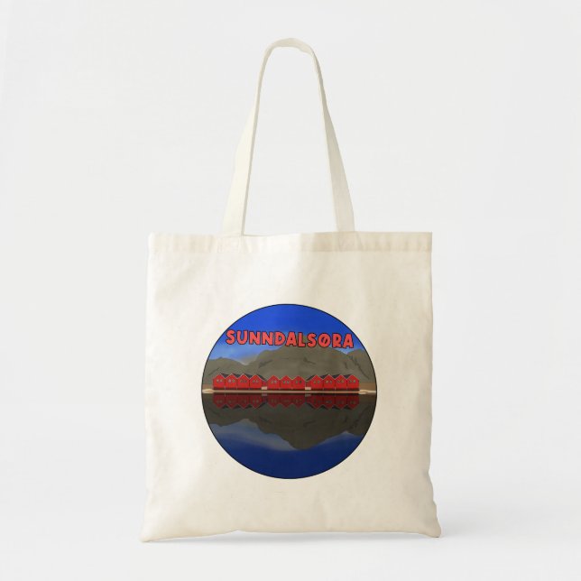 Sunndalsøra Norway Tote Bag (Front)