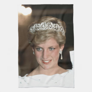 Sunning! HRH Princess of Wales Tea Towel
