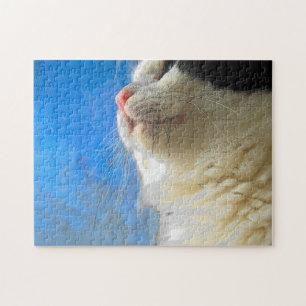 Sunning my whiskers jigsaw puzzle