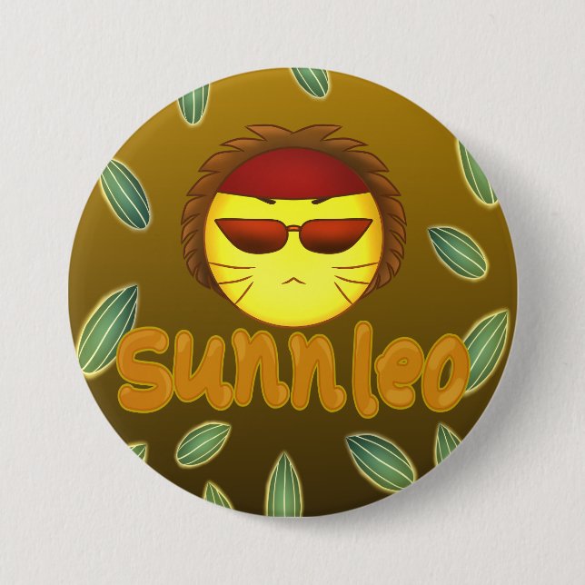 Sunnleo's 7.5 Cm Round Badge (Front)