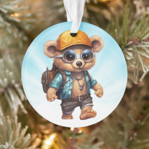 Sunny Adventures with Beachy Bear - Ready for Fun  Ornament