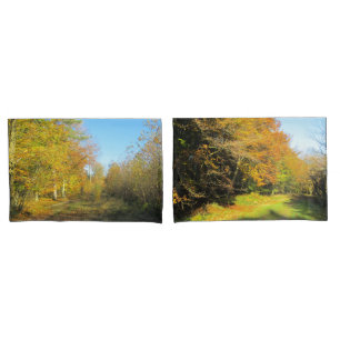 Sunny Autumn Walk - Personalized Pillowcase