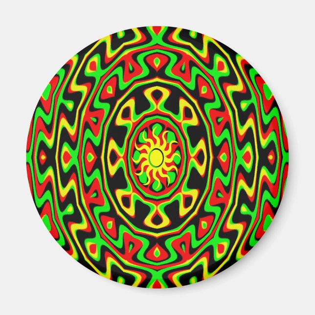 Sunny Aztec Moments.... Magnet (Front)