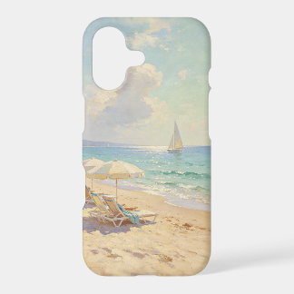 Sunny Beach Impressionist Art