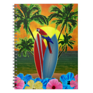 Sunny Beach Surfing Notebook