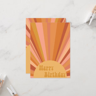 Sunny birthday card