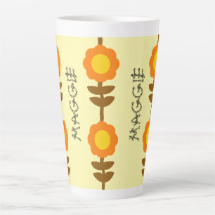 Sunny Bloom Latte Mug