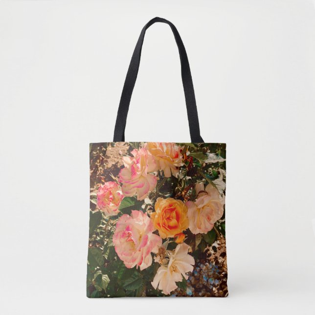 Sunny Blooms Tote Bag (Front)
