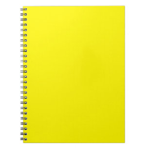 Sunny Bright Yellow Notebook