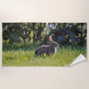 Sunny Bunny Beach Towel