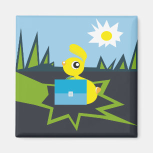 Sunny Bunny Magnet