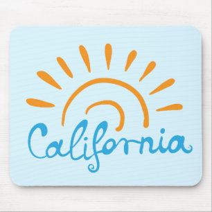 Sunny California Logo Mouse Pad