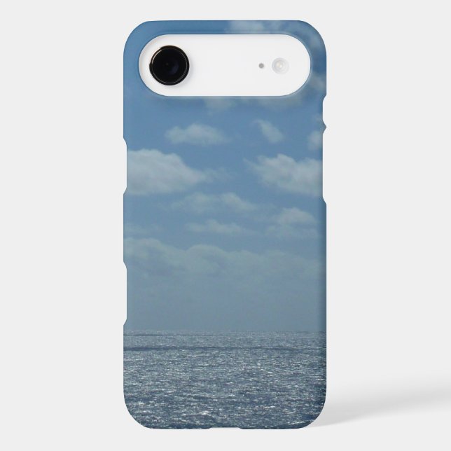 Sunny Caribbean Sea Blue Ocean Case-Mate iPhone Case (Back)