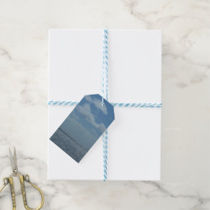 Sunny Caribbean Sea Blue Ocean Gift Tags