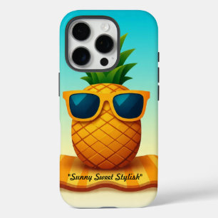 "Sunny Chill Paradise" iPhone 16 Pro Case