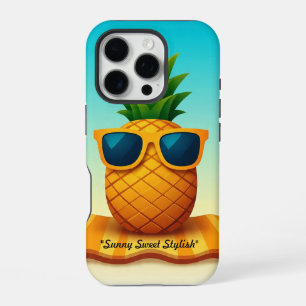 "Sunny Chill Paradise" iPhone 16 Pro Case