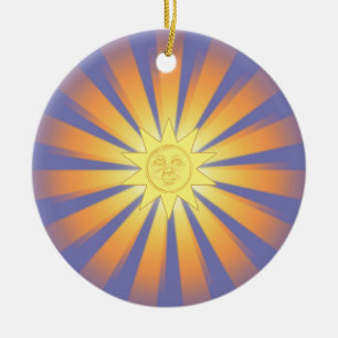 Sunny Christmas ornament
