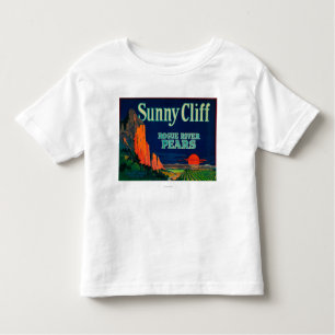 Sunny Cliff Pear Crate LabelMedford, OR Toddler T-Shirt