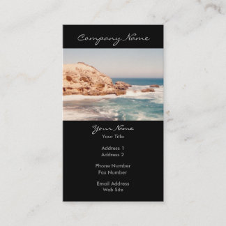 Sunny Cliff Photo Business Card