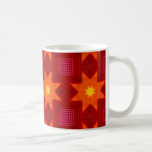 Sunny colorful stars coffee mug