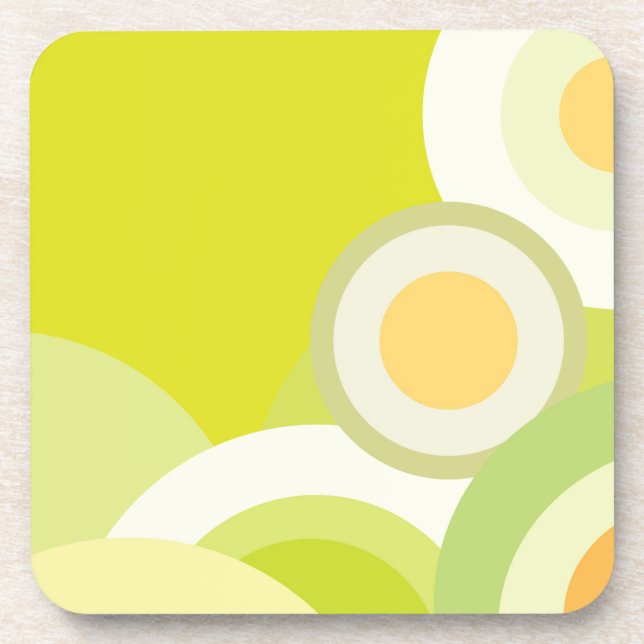 Sunny colours coaster (Front)