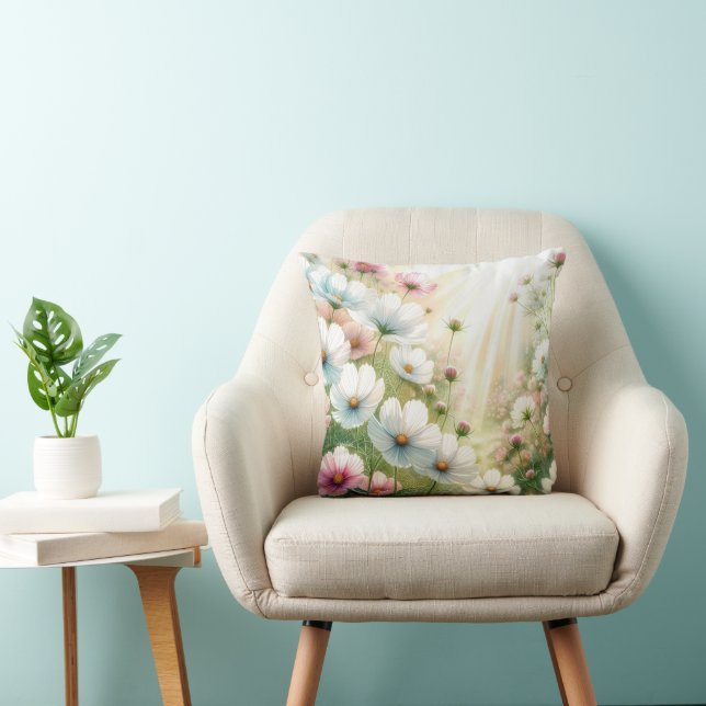 Sunny Cosmos Garden Cushion (Chair)