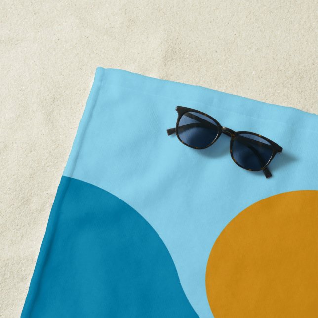 Sunny Cotton  Beach Towel (In Situ)