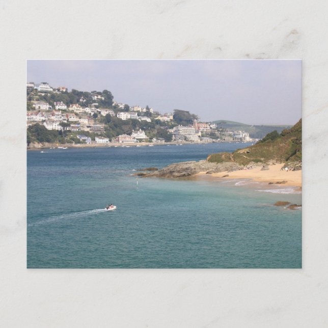 Sunny Cove, Salcombe, Devon Postcard (Front)