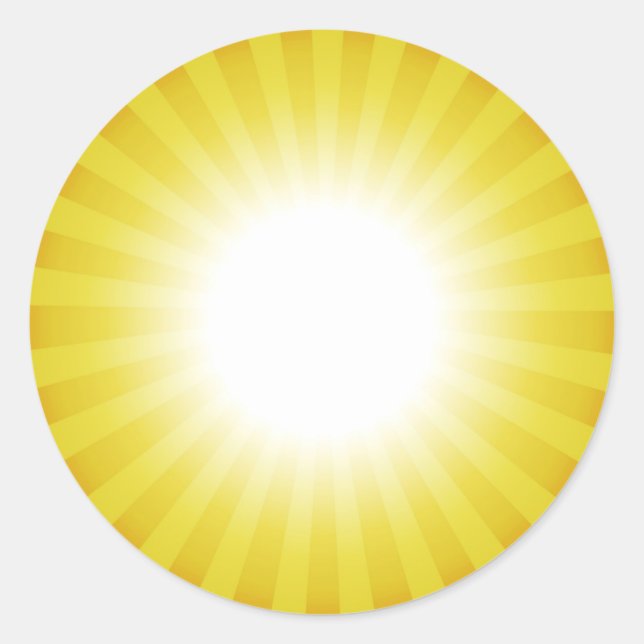 Sunny Custom Sticker (Front)