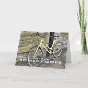SUNNY CYCLE Greeting Card