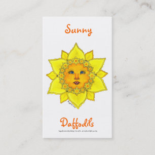 Sunny Daffodil Series #2 Business Card