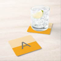 Sunny Daffodil Yellow Monogram