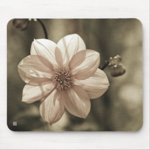 Sunny Dahlia Mouse Pad